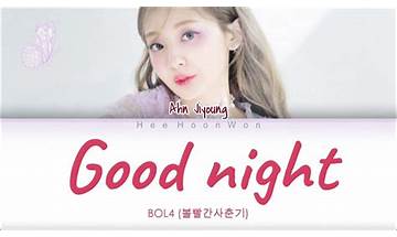 좋은 꿈 꿔 (Good night) romanization Lyrics [BOL4]